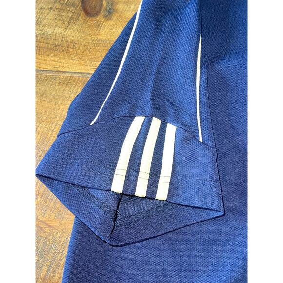 Mens Adidas Climacool Pitt Panthers Navy Blue Polo Shirt Logo Buttons Size M‎ - Picture 5 of 6